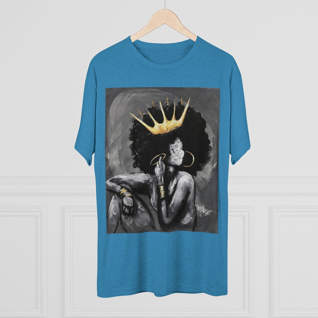 Naturally Queen VI Unisex Tri-Blend Crew Tee
