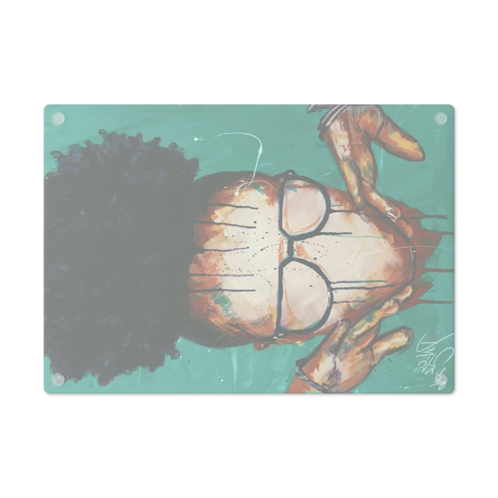 Naturally VIII TEAL Cutting Board