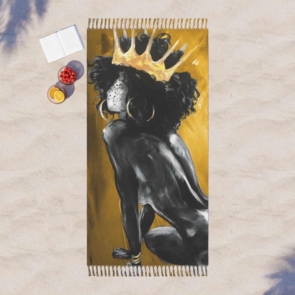 Naturally Queen VIII GOLD Boho Beach Cloth