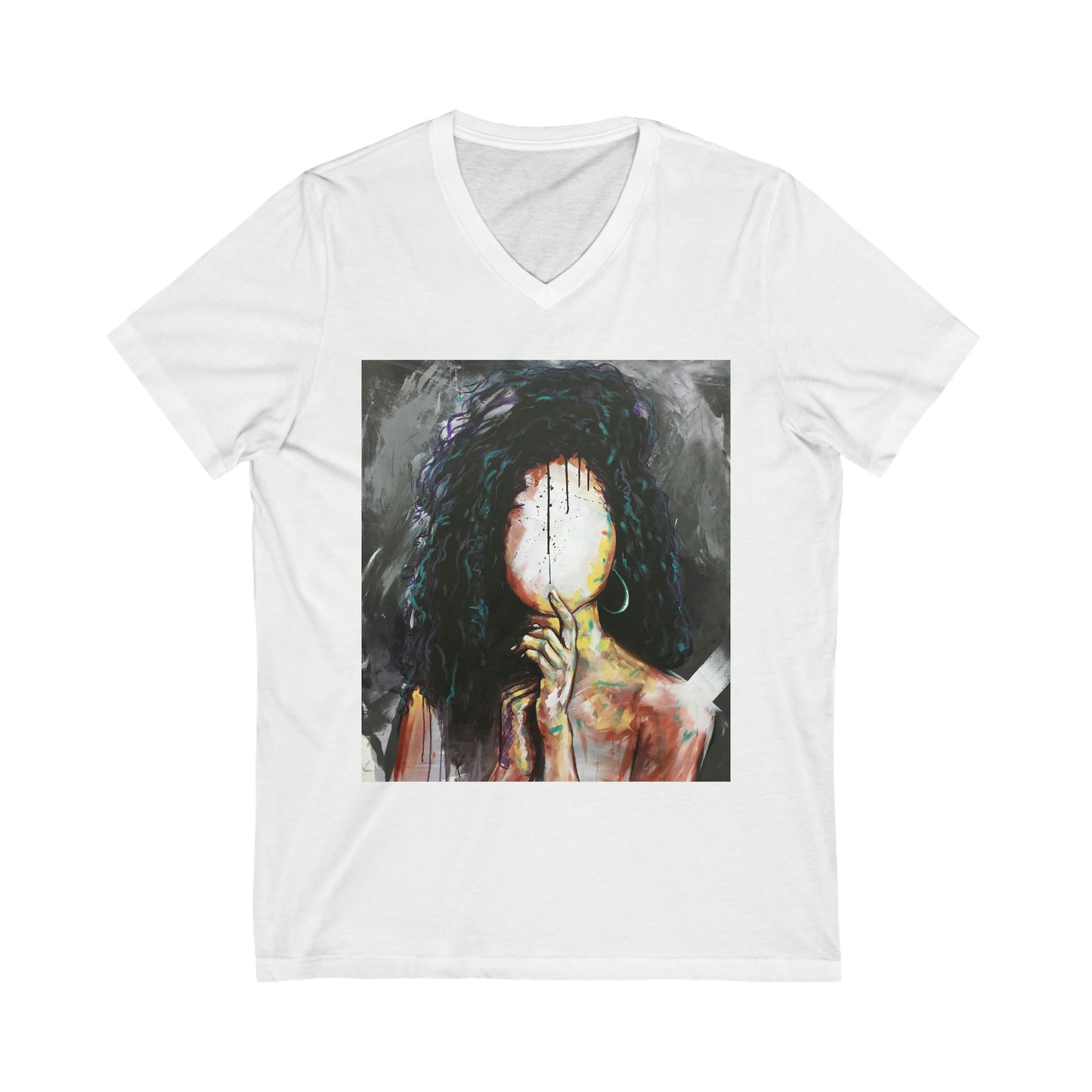 Naturally VI Unisex Jersey Short Sleeve V-Neck Tee