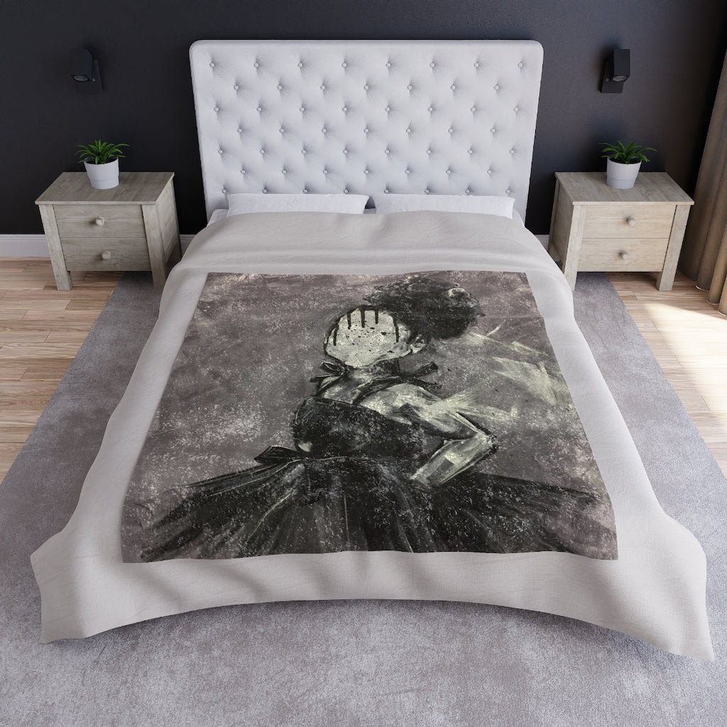 Jessica Crushed Velvet Blanket