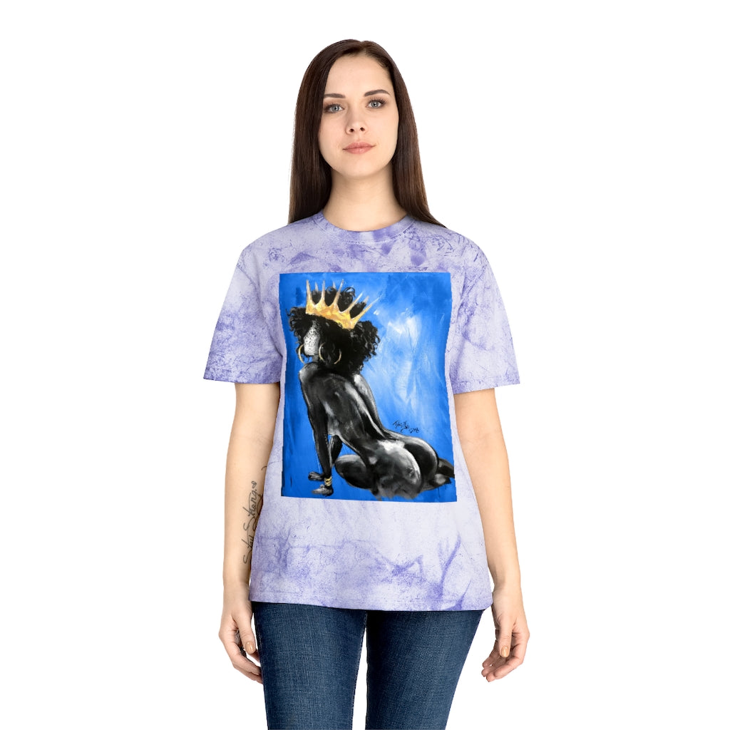 Naturally Queen VIII BLUE Unisex Color Blast T-Shirt