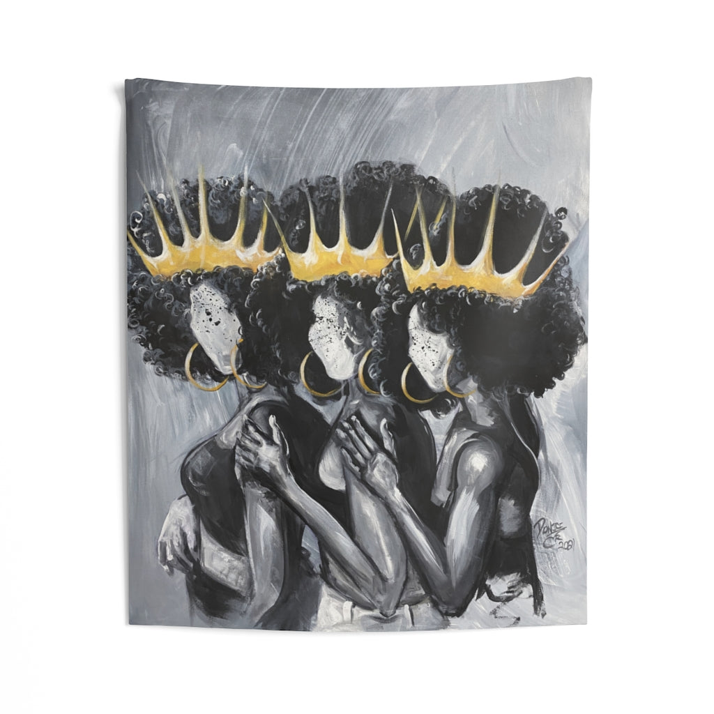 Naturally Queens III Indoor Wall Tapestries