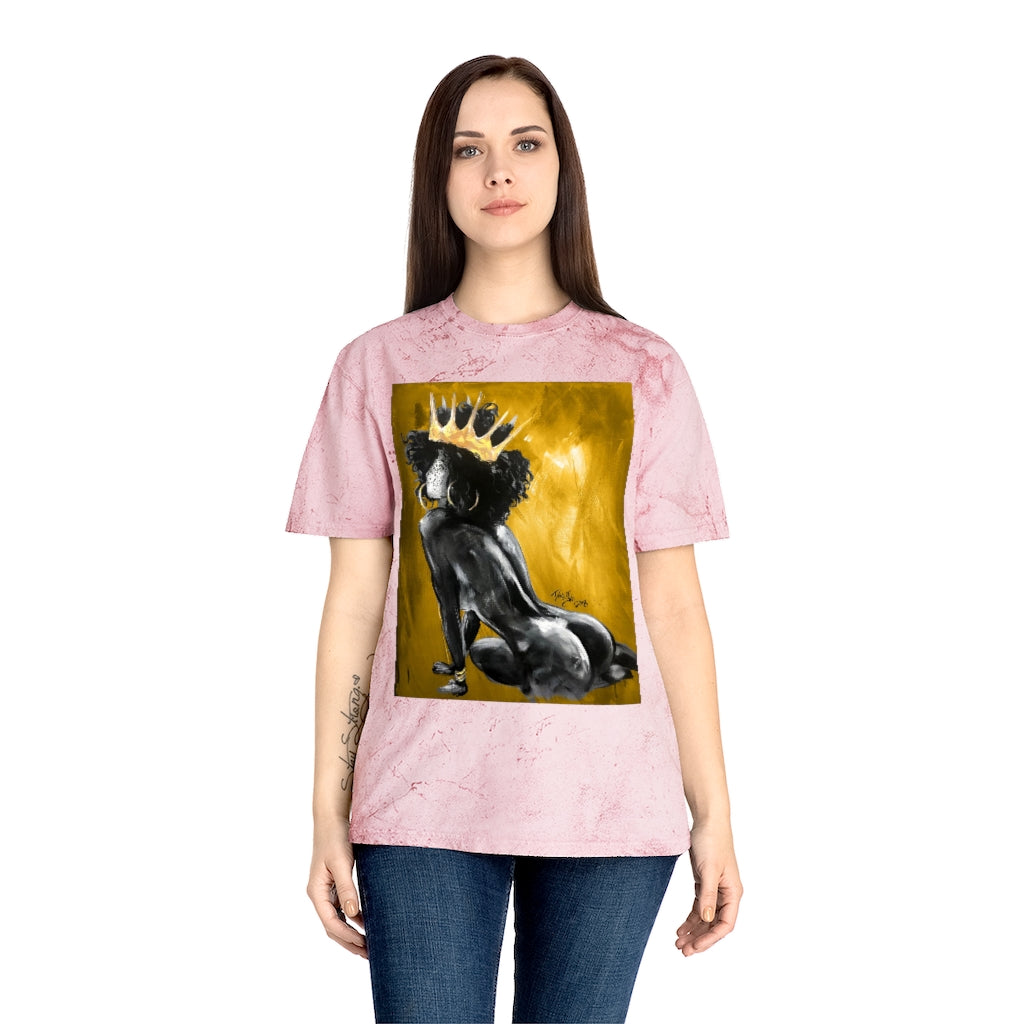 Naturally Queen VIII GOLD Unisex Color Blast T-Shirt