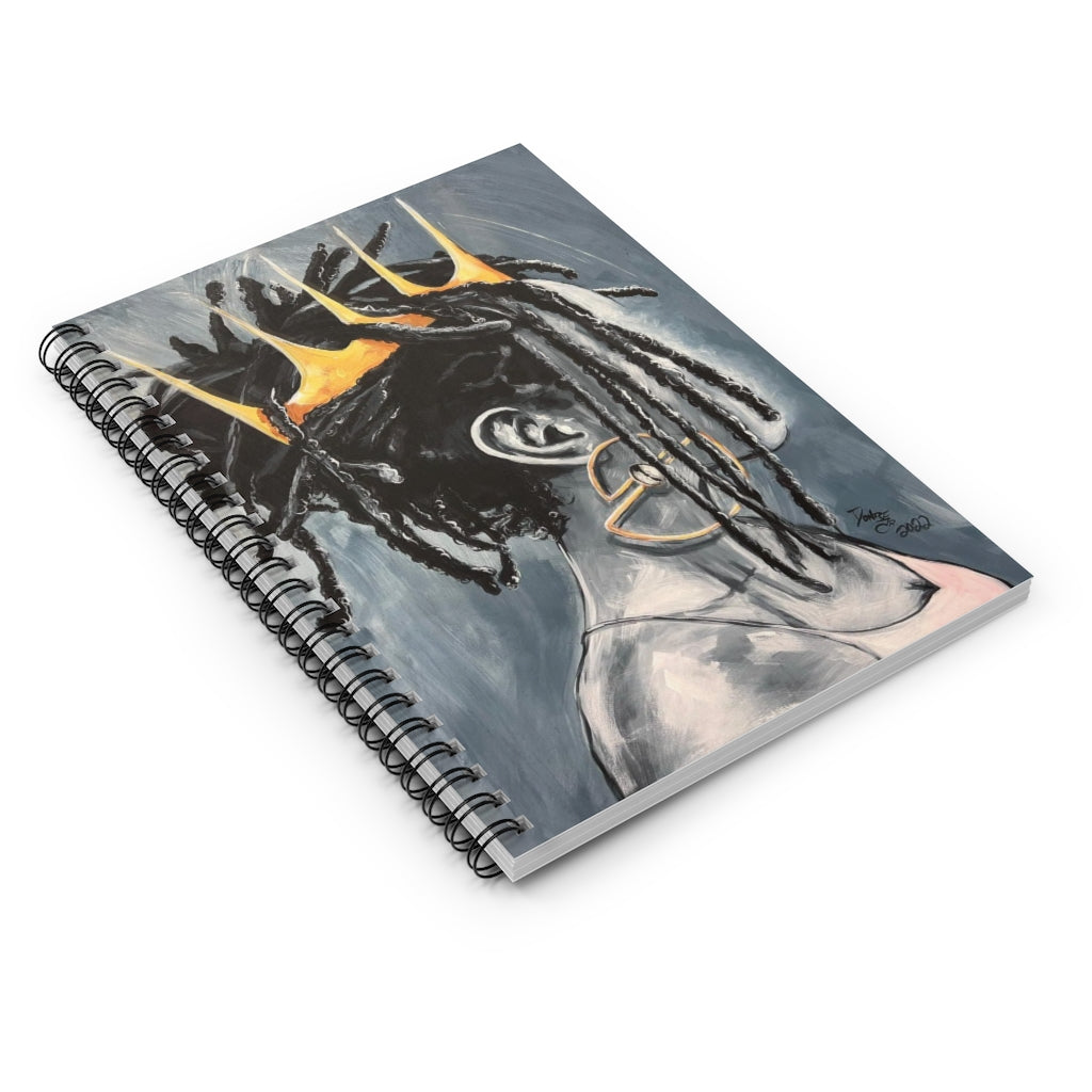 Naturally Queen XXIII Spiral Notebook - Ruled Line