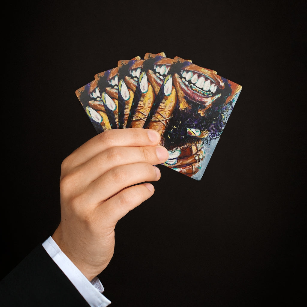 Naturally Black Love XI Poker Cards