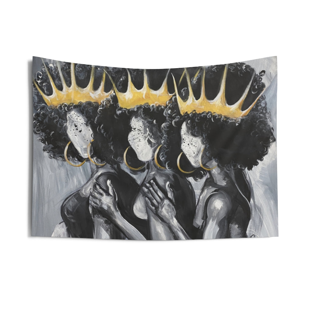 Naturally Queens III Indoor Wall Tapestries