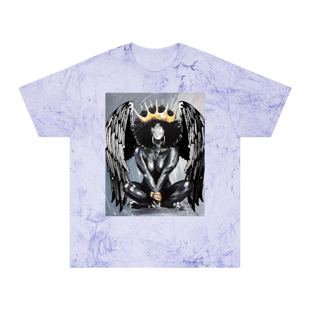 Naturally Queen XIX Angel Unisex Color Blast T-Shirt