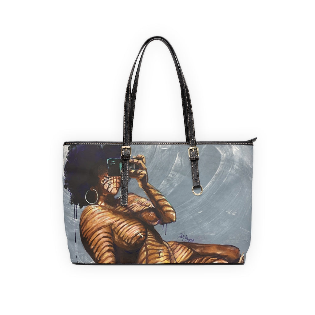 Naturally Nude I Leather Shoulder Bag