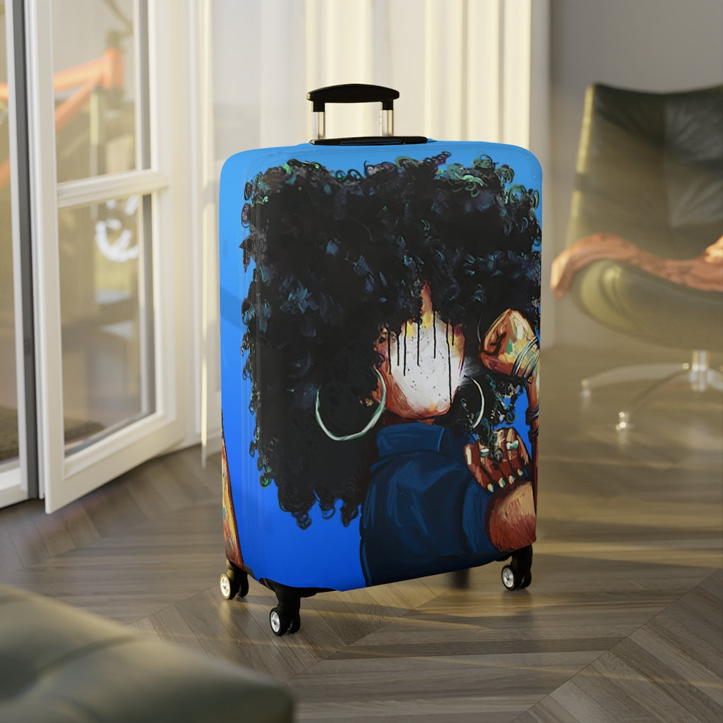 Naturally the Riveter BLUE Luggage Cover