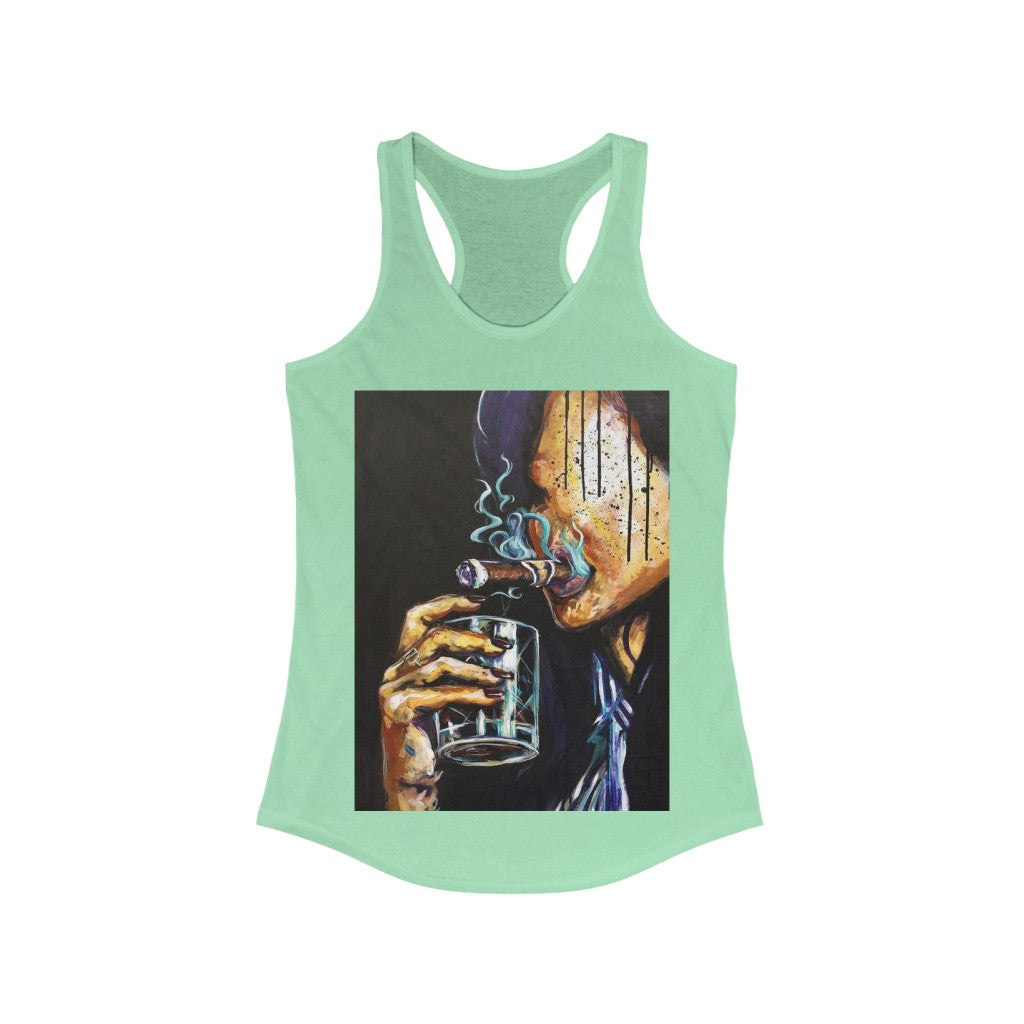 Naturally Bourbon Women's Ideal Racerback Tank