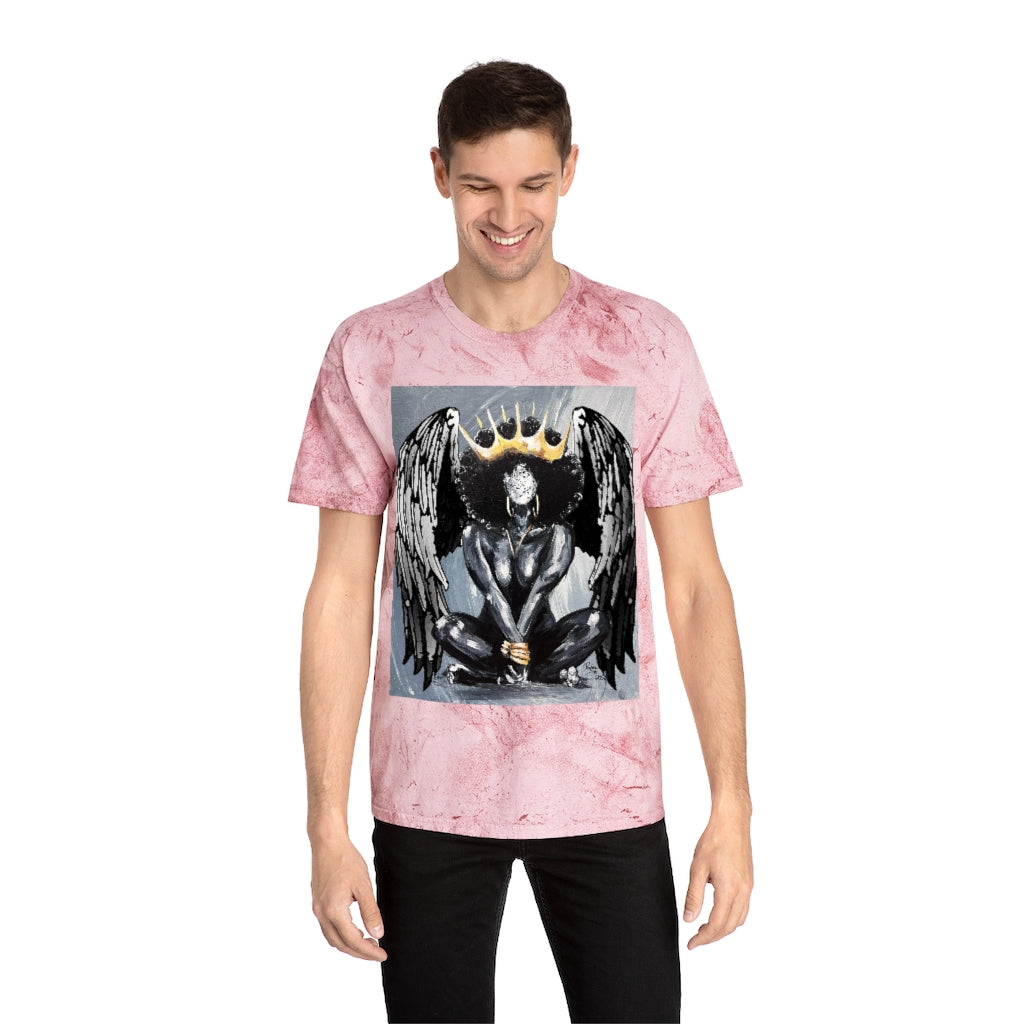 Naturally Queen XIX Angel Unisex Color Blast T-Shirt