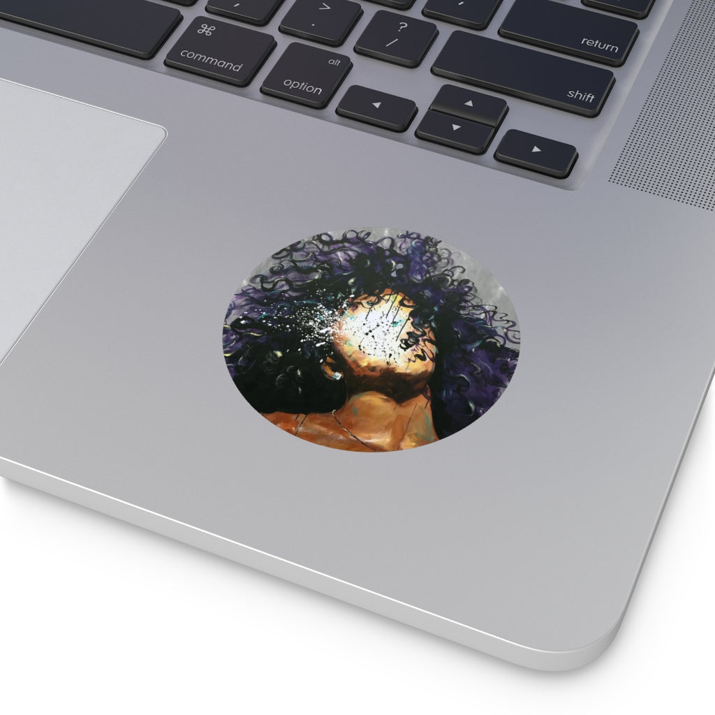 Naturally XXXVII Round Vinyl Stickers
