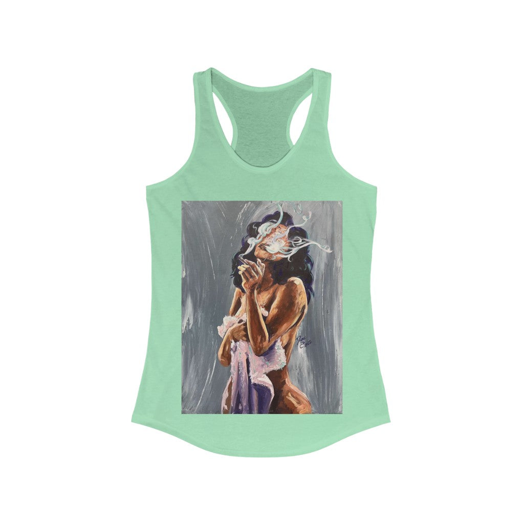 Naturally Dope I Women's Ideal Racerback Tank