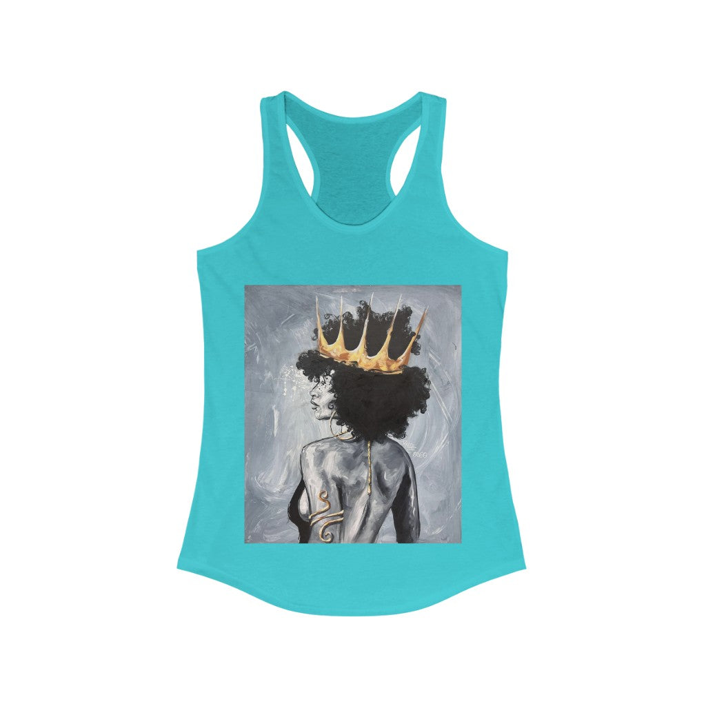 Naturally Queen XXII Women's Ideal Racerback Tank