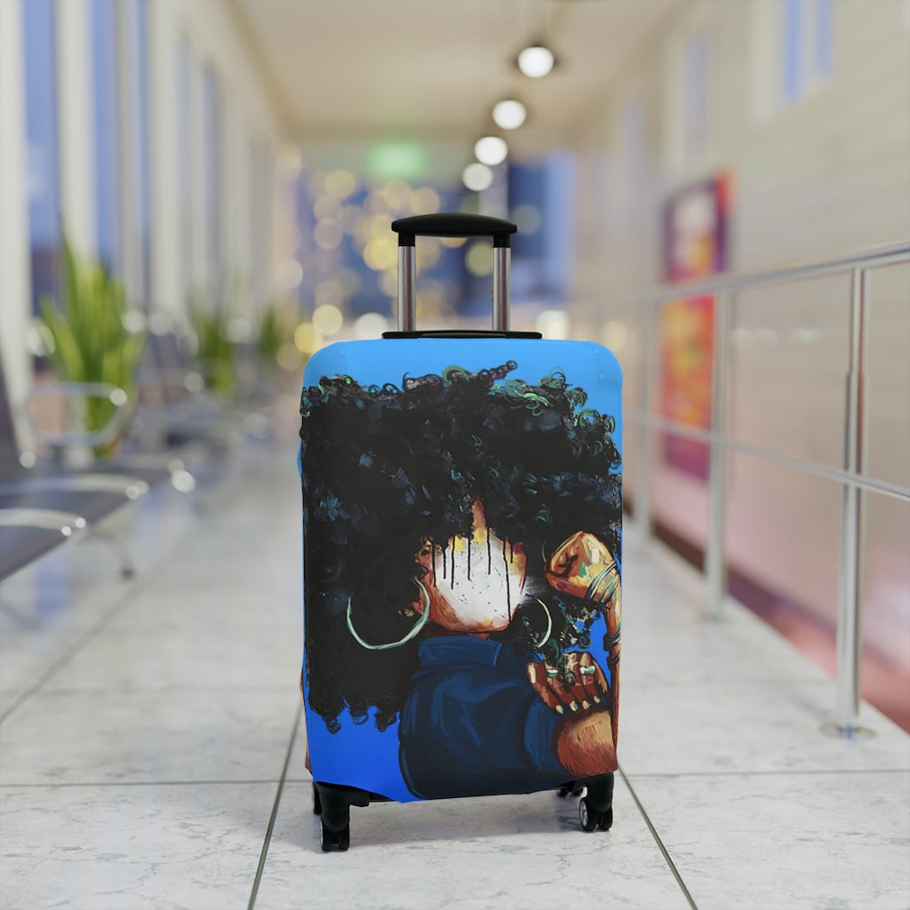 Naturally the Riveter BLUE Luggage Cover