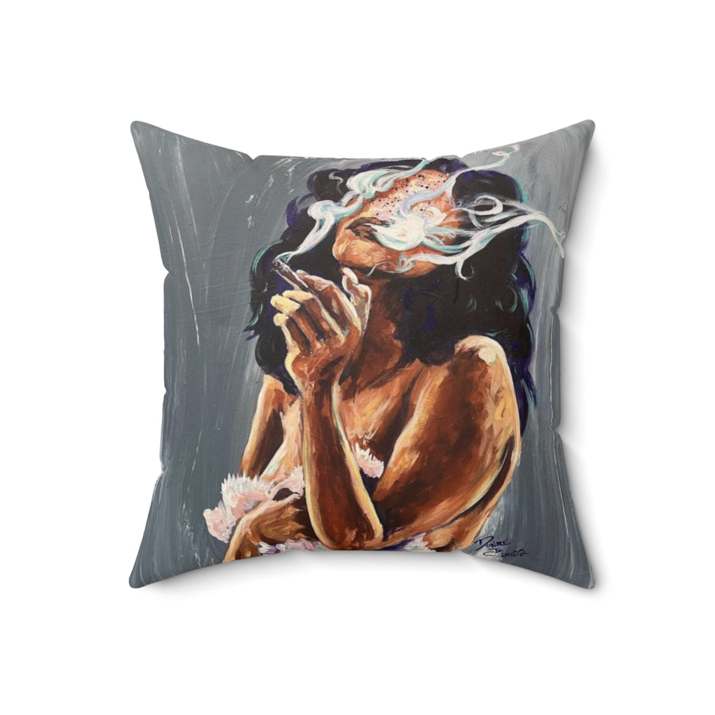 Naturally Dope I Spun Polyester Square Pillow