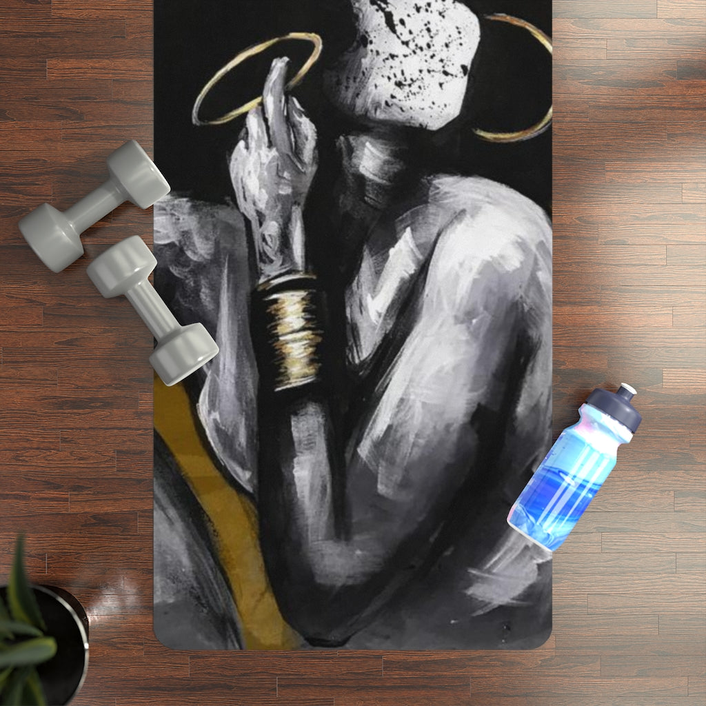 Naturally Queen VI GOLD Rubber Yoga Mat