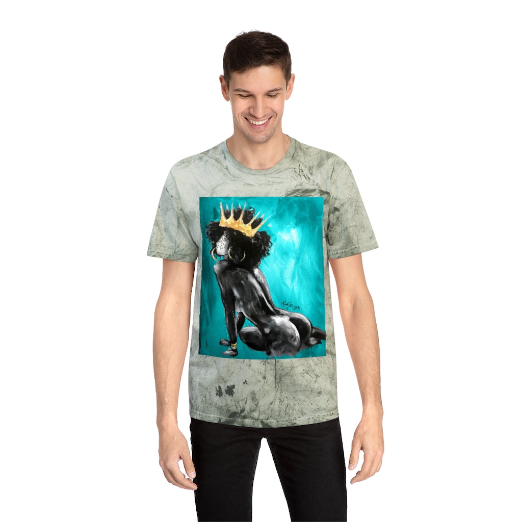 Naturally Queen VIII TEAL Unisex Color Blast T-Shirt