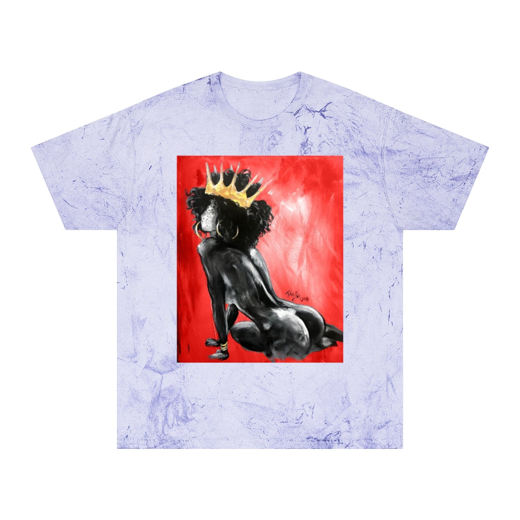 Naturally Queen VIII RED Unisex Color Blast T-Shirt