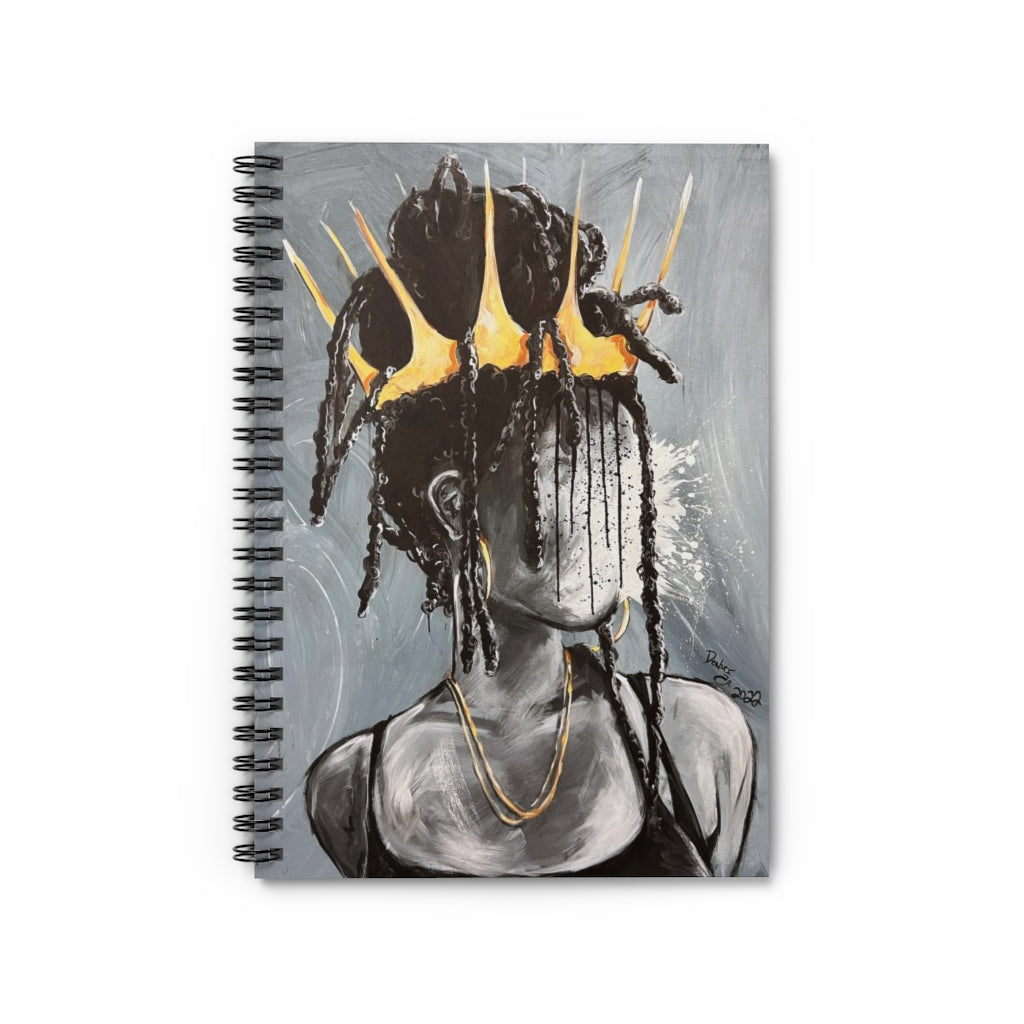 Naturally Queen XXIV Spiral Notebook - Ruled Line