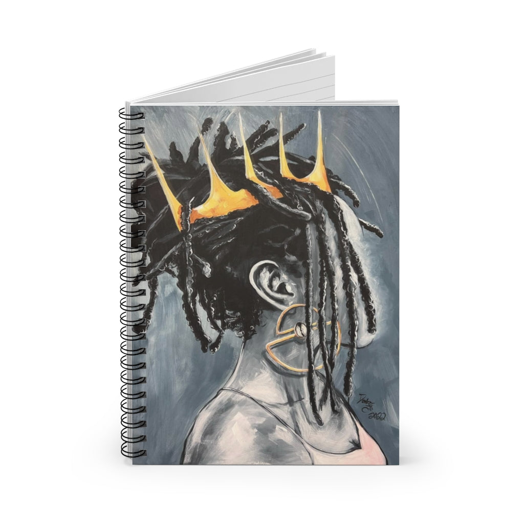 Naturally Queen XXIII Spiral Notebook - Ruled Line