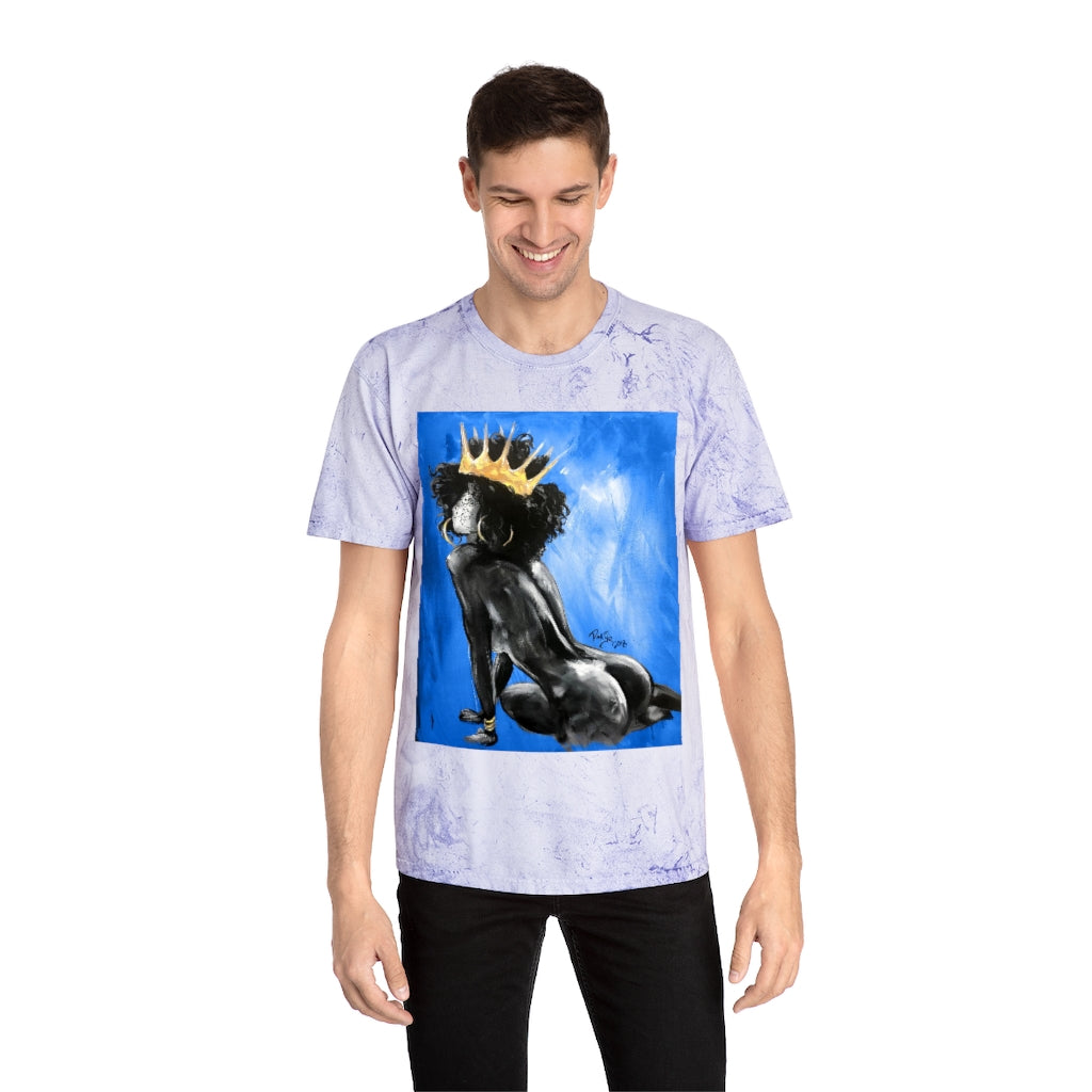 Naturally Queen VIII BLUE Unisex Color Blast T-Shirt