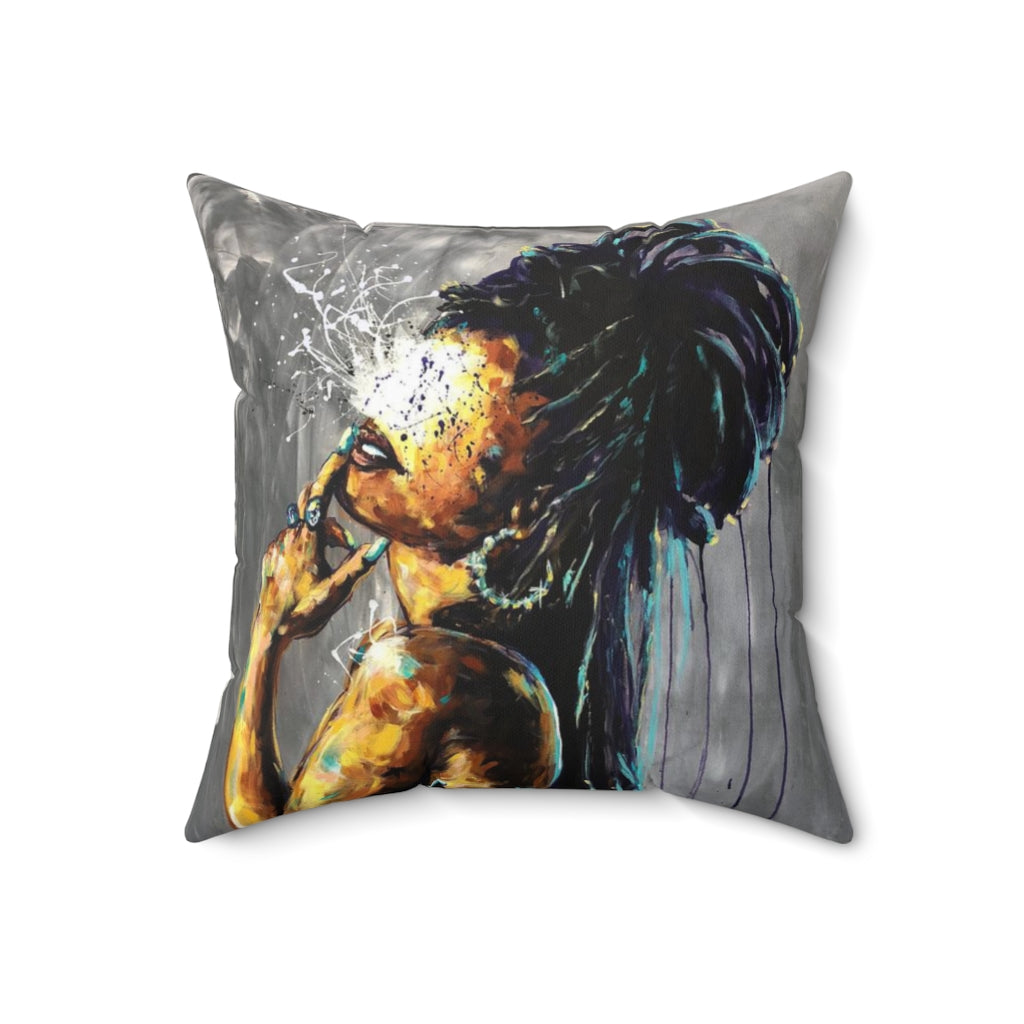 Naturally LVIII Spun Polyester Square Pillow