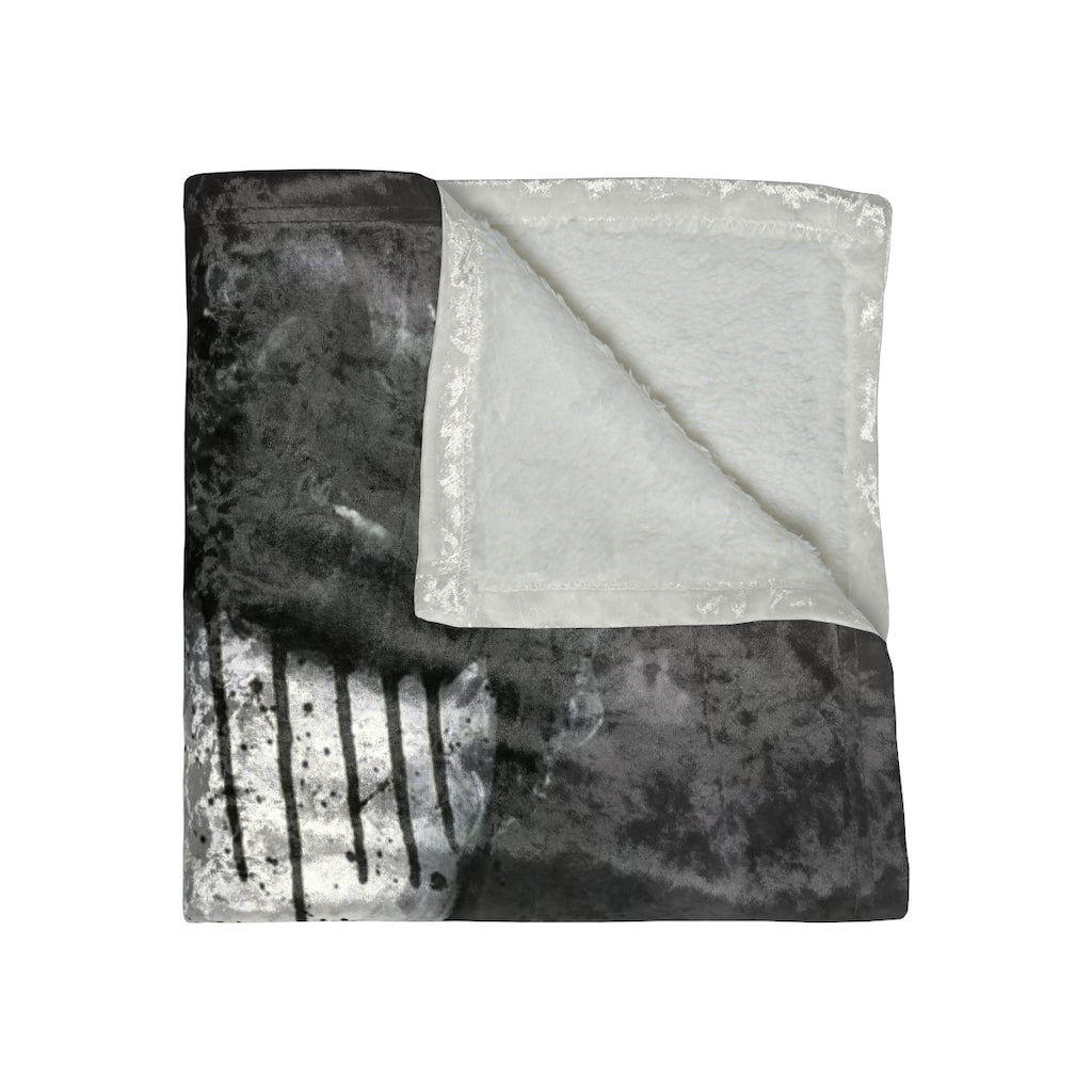 Matthew Crushed Velvet Blanket