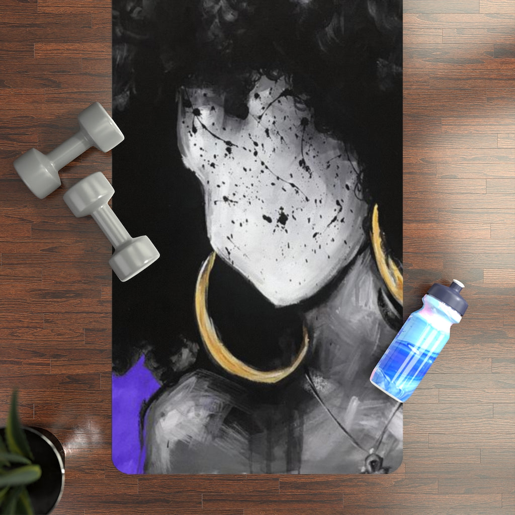 Naturally Queen III PURPLE Rubber Yoga Mat