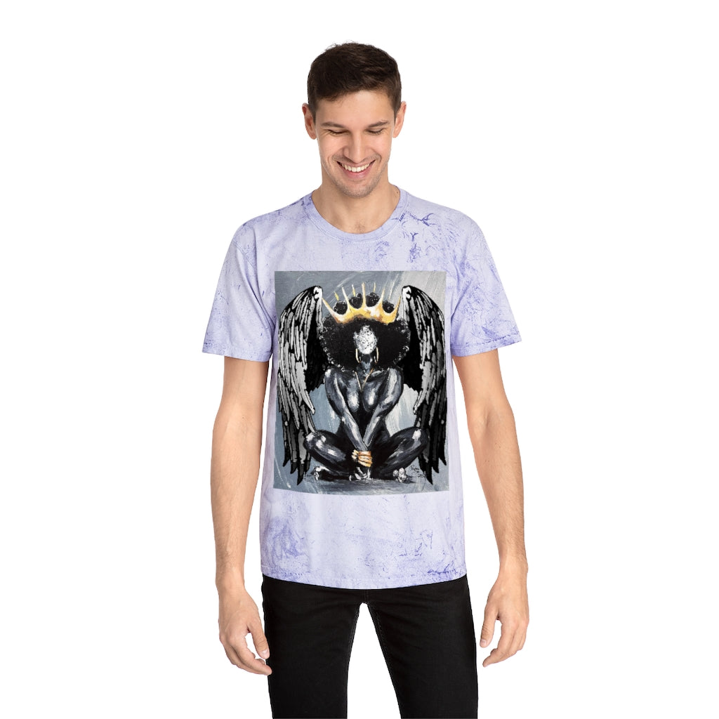 Naturally Queen XIX Angel Unisex Color Blast T-Shirt