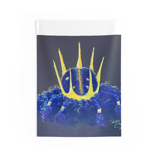 Naturally Crowned Indoor Wall Tapestries