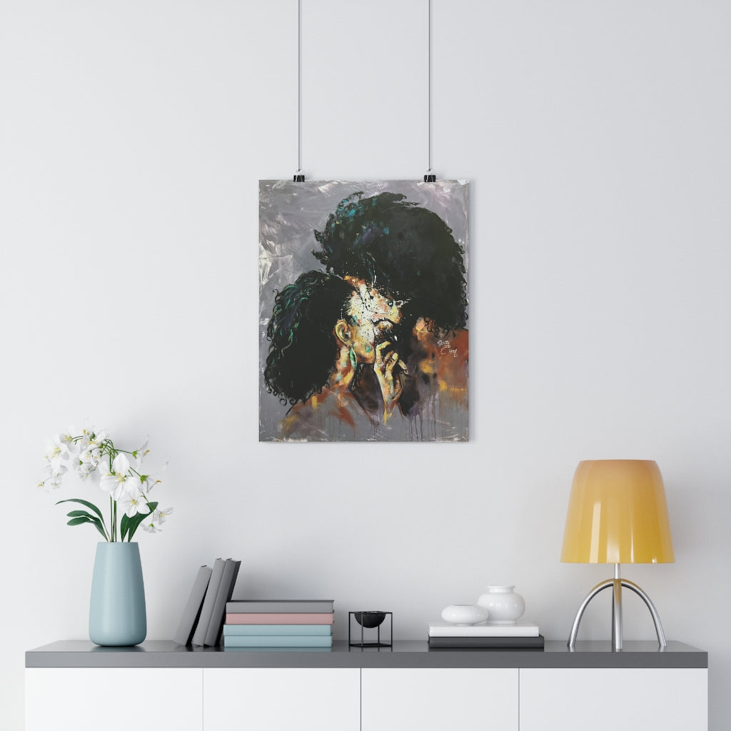 Naturally Black Love I Giclée Art Print