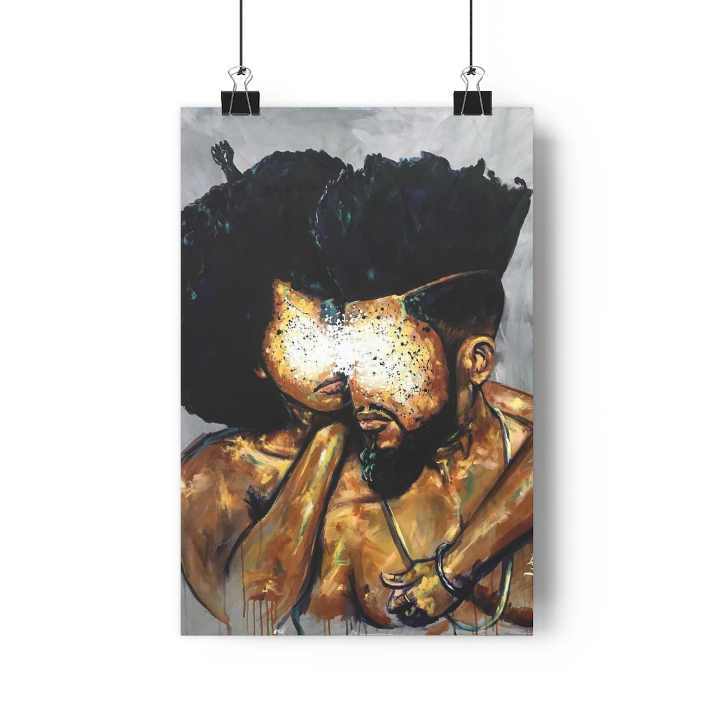 Naturally Black Love VI Giclée Art Print