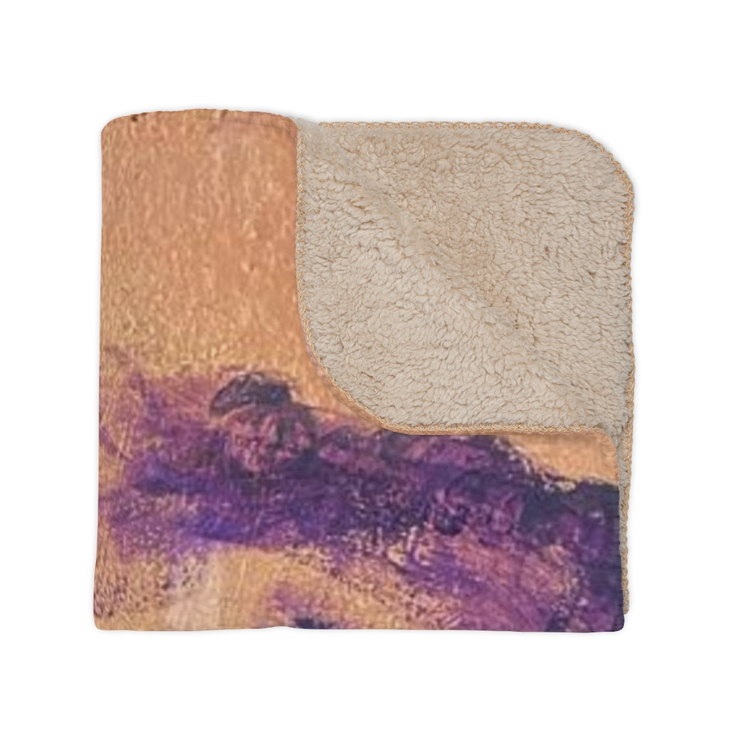 Naturally Ramona Tan Sherpa Blanket