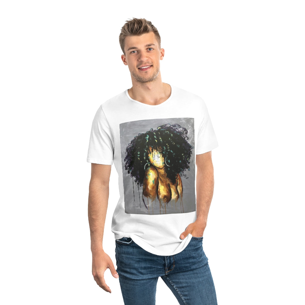 Naturally LXIII Men's Jersey Curved Hem Tee