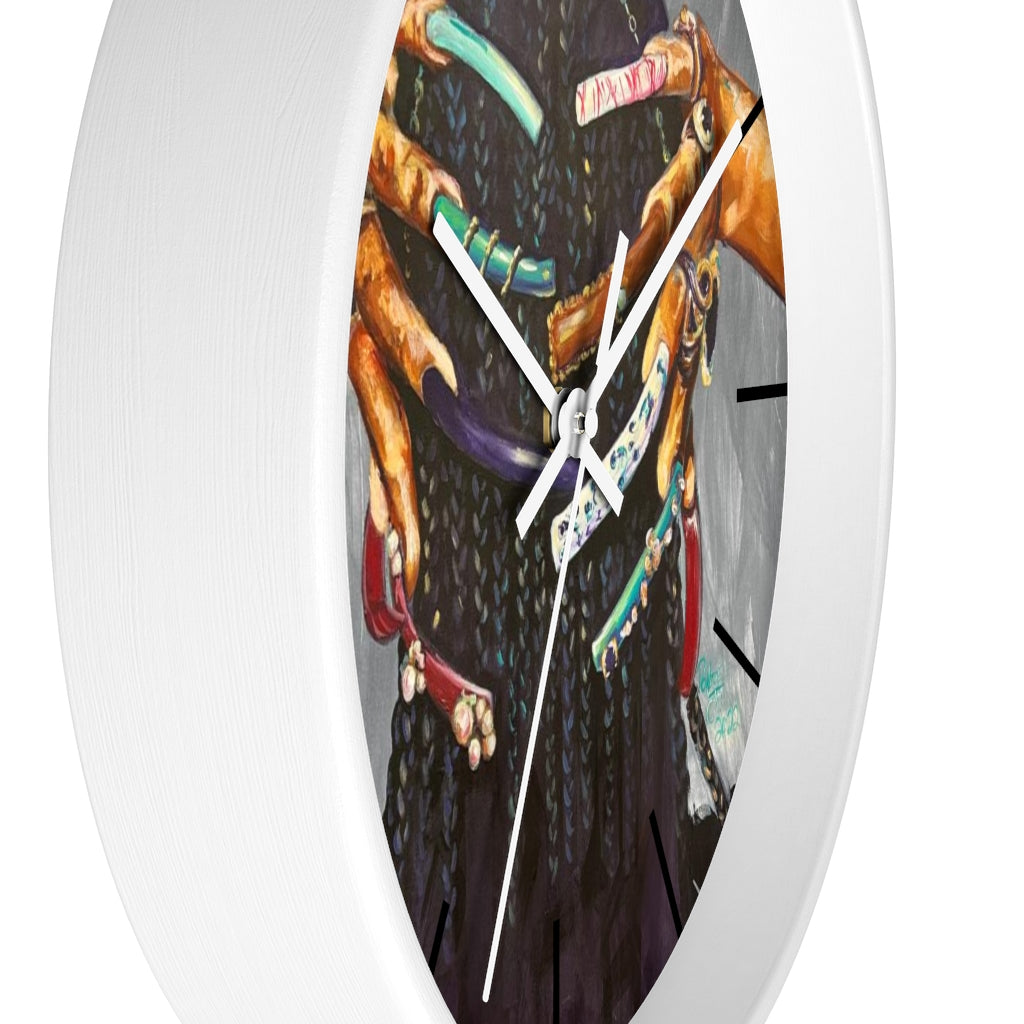 Naturally The Culture I Wall clock