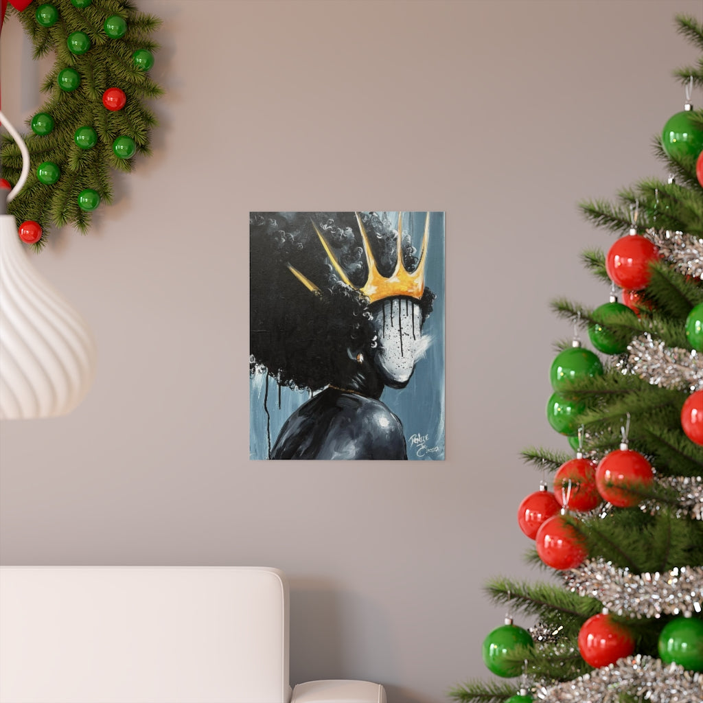 Naturally Queen XXV Premium Matte vertical posters