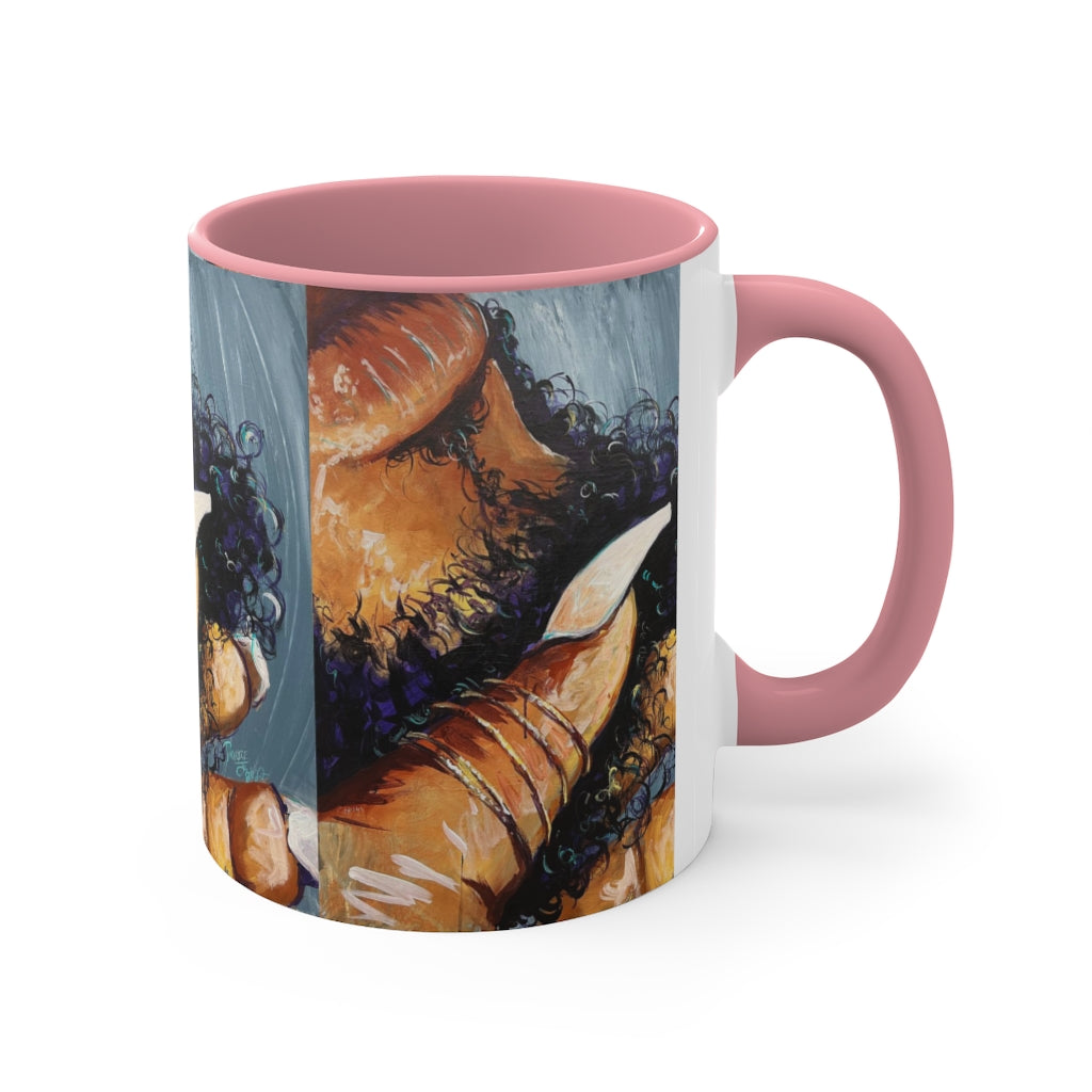 Naturally Black Love X Accent Coffee Mug, 11oz