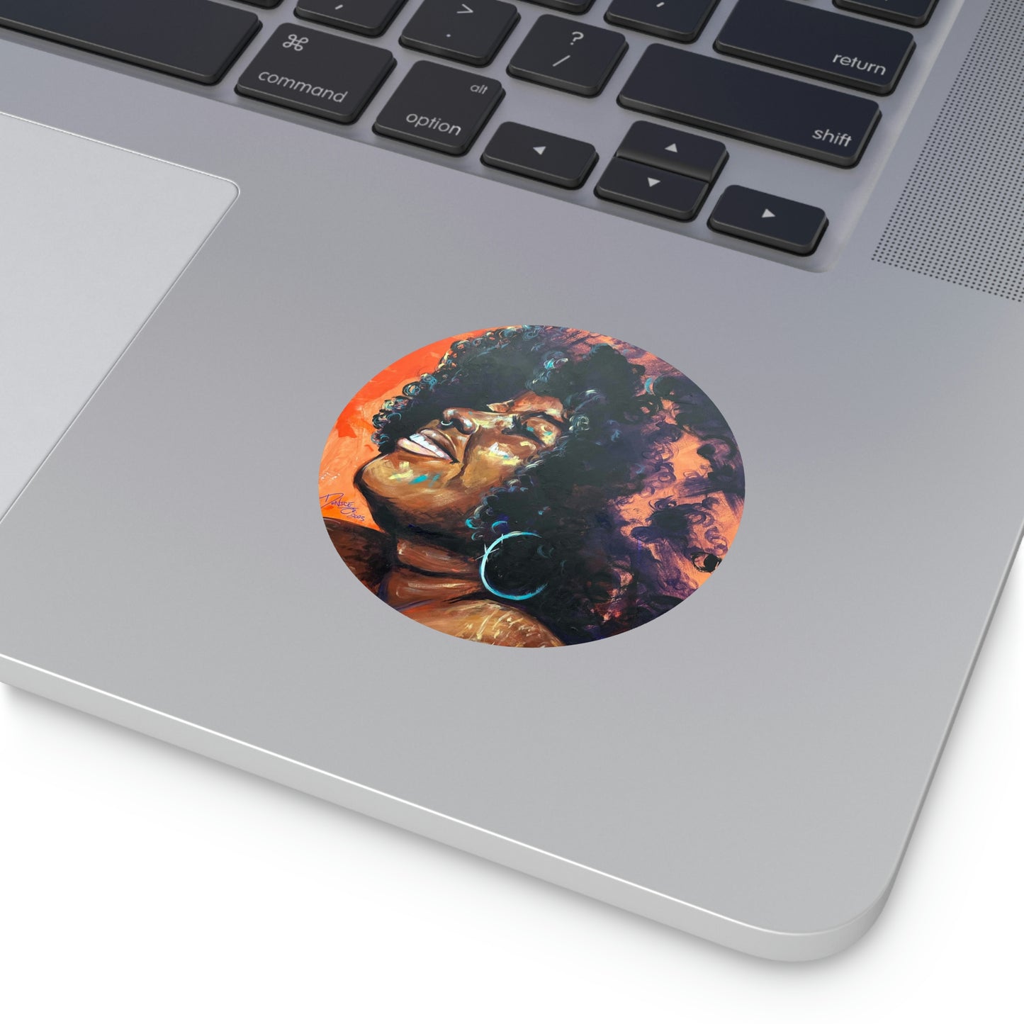 Naturally Stephanie Round Vinyl Stickers