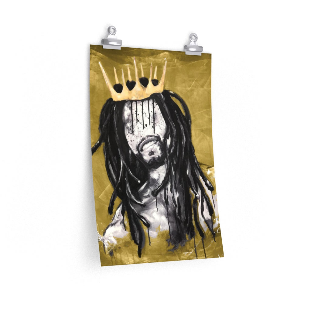 Naturally King II GOLD Premium Matte vertical posters