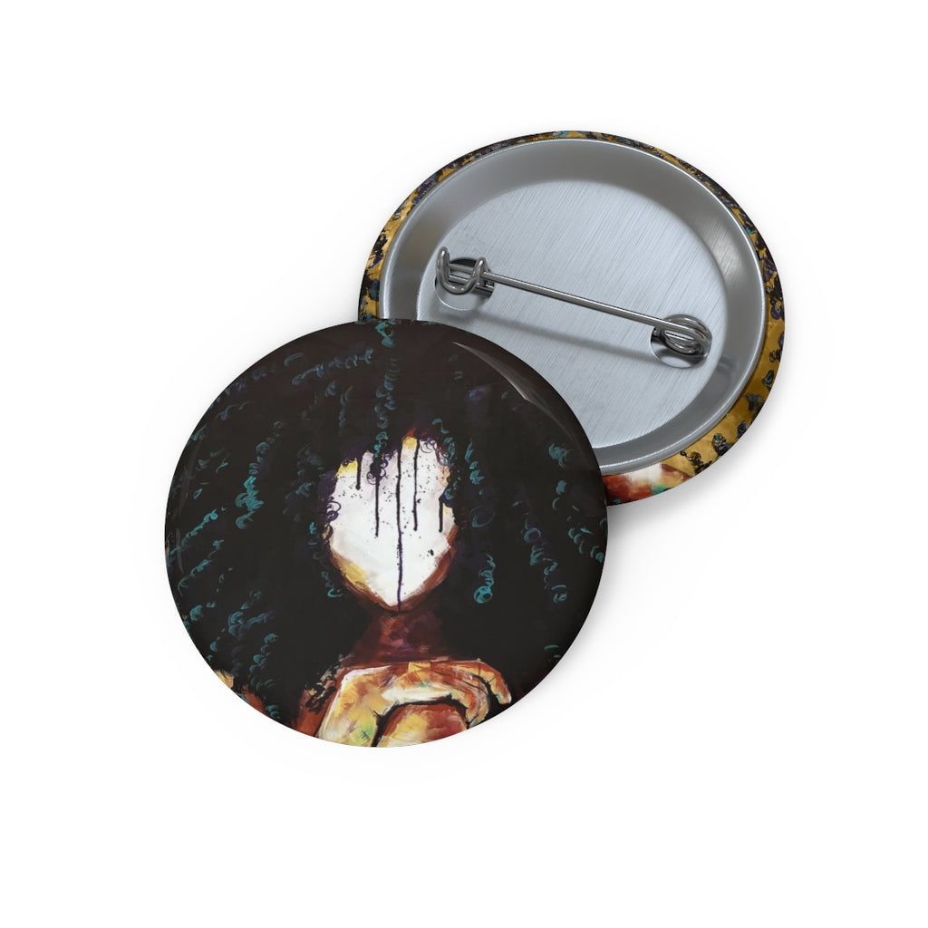 Naturally I GOLD Pin Buttons
