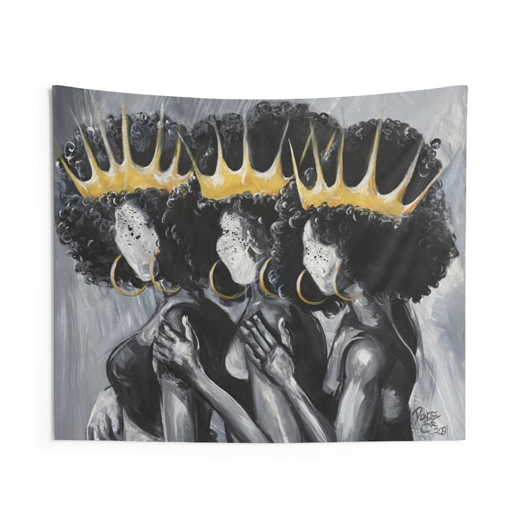 Naturally Queens III Indoor Wall Tapestries