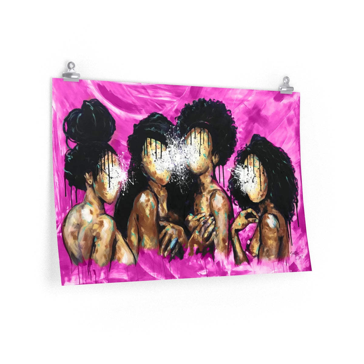 Naturally XLIV PINK Premium Matte horizontal posters