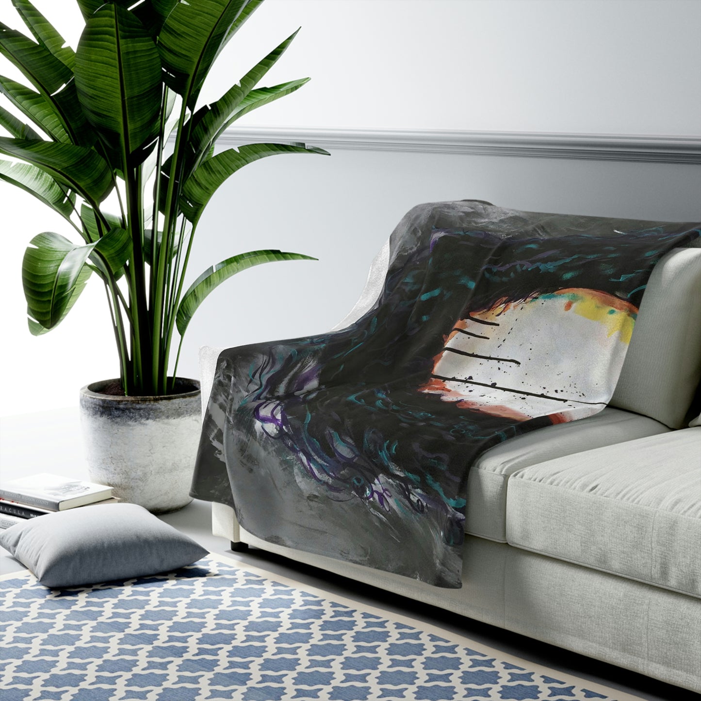 Naturally VI Velveteen Plush Blanket
