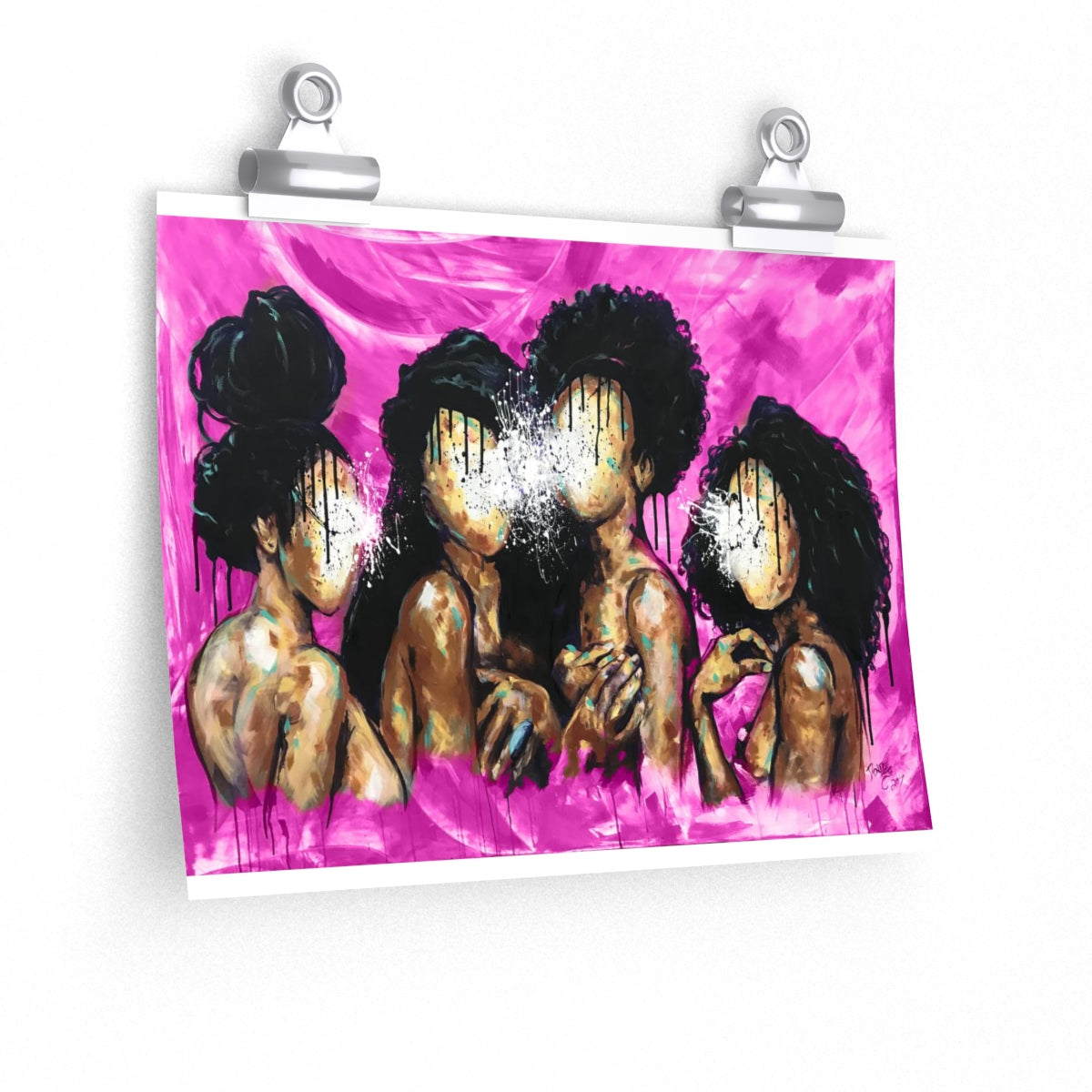 Naturally XLIV PINK Premium Matte horizontal posters