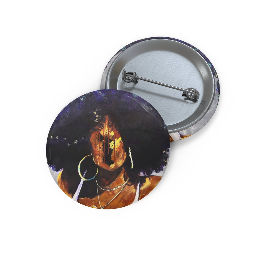 Naturally Alexus II Custom Pin Buttons