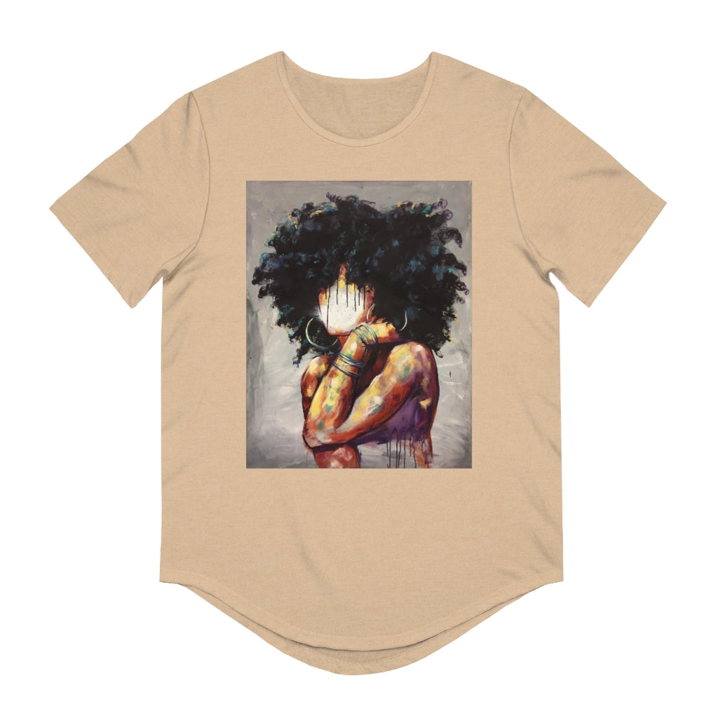 Naturally II Men's Jersey Curved Hem Tee