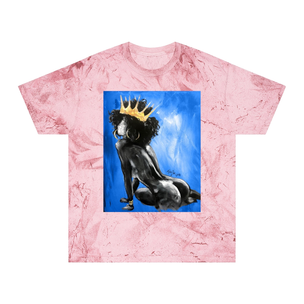 Naturally Queen VIII BLUE Unisex Color Blast T-Shirt