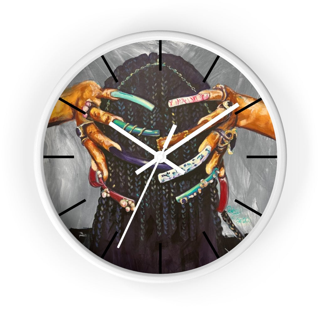 Naturally The Culture I Wall clock